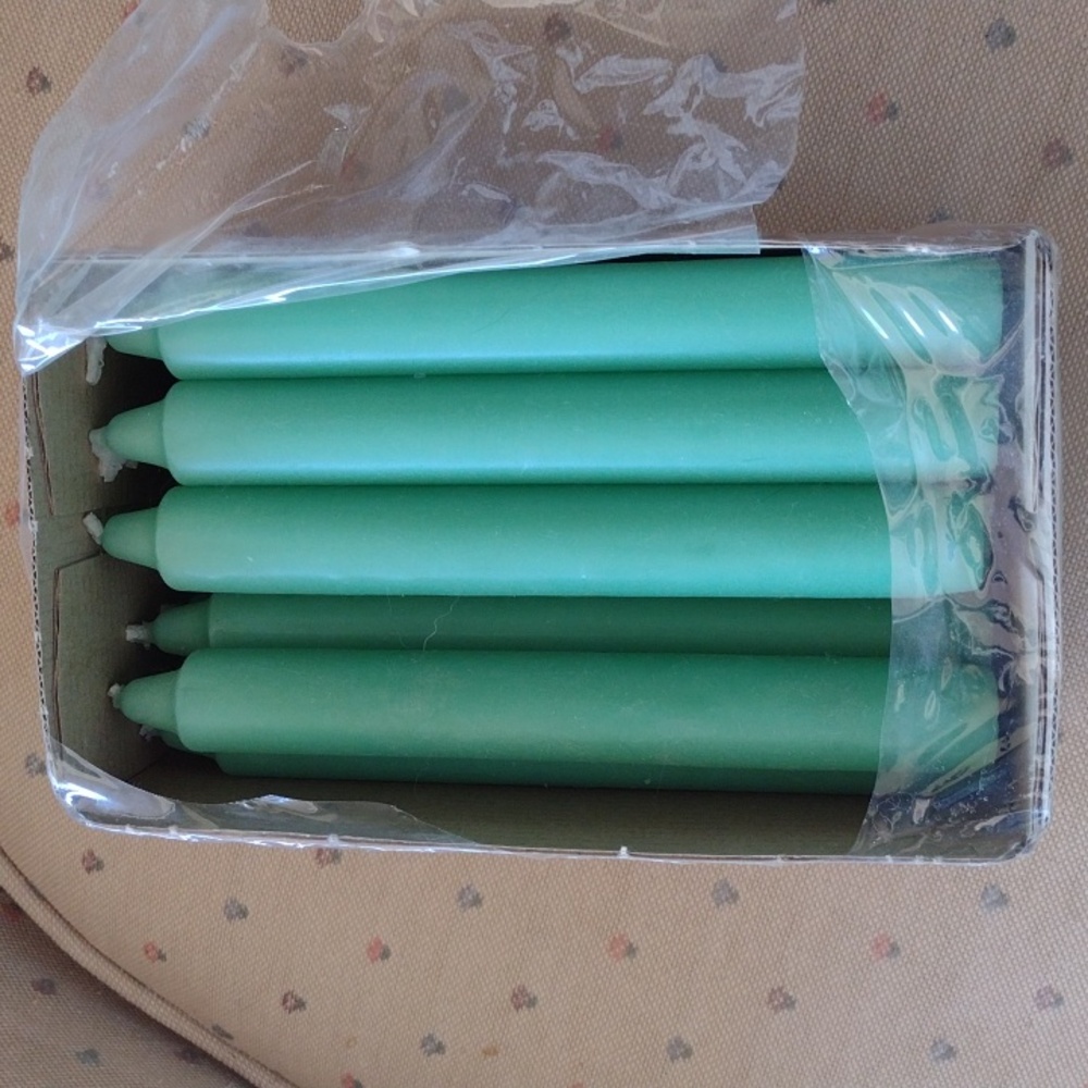 24 Mint Green Ikea Candles